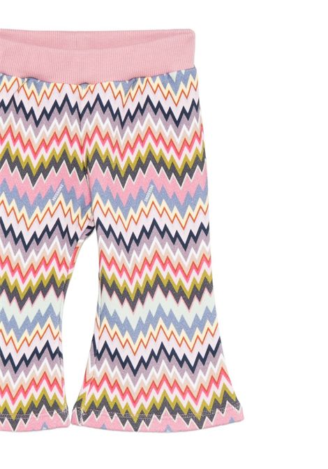 Pantaloni con motivo a zigzag MISSONI KIDS | MX6010 Z3292528MC